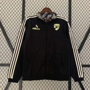 chaqueta reversible arsenal fc frontal