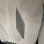 chaqueta reversible del real madrid blanco y negro bolsillo reversible