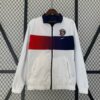 chaqueta reversible del real madrid blanco y negro frontal reversible