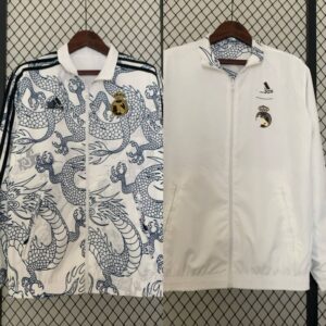 chaqueta reversible del real madrid dragon chino