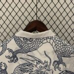 chaqueta reversible del real madrid dragon chino cuello dorsal