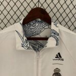 chaqueta reversible del real madrid dragon chino cuello frontal