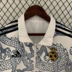 chaqueta reversible del real madrid dragon chino cuello frontal reversible