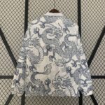 chaqueta reversible del real madrid dragon chino dorsal