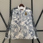 chaqueta reversible del real madrid dragon chino frontal