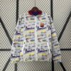 chaqueta reversible fc barcelona frontal reversible
