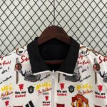 chaqueta reversible manchester united cuello frontal reversible