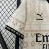 cuarta camiseta milan manga