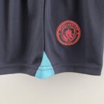 conjunto manchester city escudo pantalon corto
