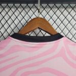 flamengo camiseta rosa cuello