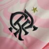 flamengo camiseta rosa escudo