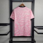 flamengo camiseta rosa espalda