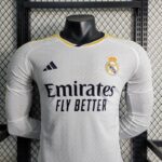 real madrid camiseta manga larga pecho frontal