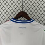 segunda camiseta italia cuello anterior