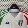 segunda camiseta italia cuello en v