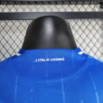 camiseta italia eurocopa 2024 cuello anterior