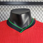 camiseta portugal euro 2024 cuello
