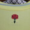 segunda camiseta españa euro 2024 flor cuello