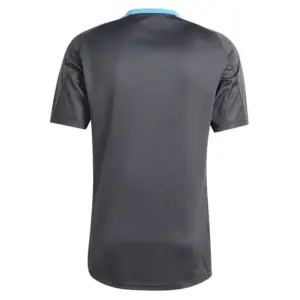camiseta argentina entreno negra espalda