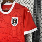 CAMISETA AUSTRIA PRIMERA EQUIPACION 24 25 ESCUDO