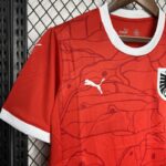 CAMISETA AUSTRIA PRIMERA EQUIPACION 24 25 MANGA