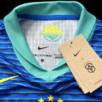 CAMISETA BRASIL 24 COPA AMERICA SEGUNDA EQUIPACION CUELLO 2