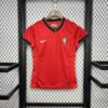 Camiseta Portugal Mujer Primera equipación 2024/2025