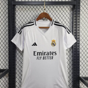Camiseta Real Madrid Mujer Primera equipación blanco 2024/2025