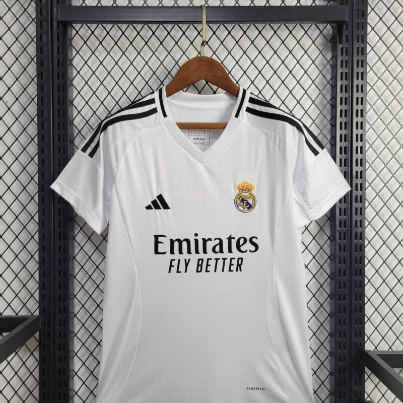 CAMISETA REAL MADRID MUJER PRIMERA EQUIPACION 24 25 COMPRAR