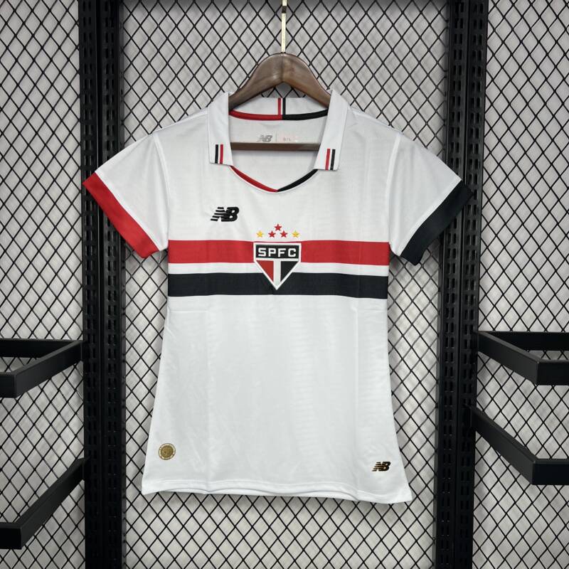 CAMISETA SAO PAULO MUJER PRIMERA EQUIPACION 24 25 COMPRAR