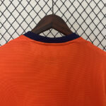 Camiseta Eurocopa 2024 Holanda primera quipación cuello 2