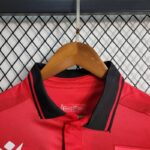 Camiseta Eurocopa Albania 2024 primera equipación cuello