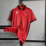 Camiseta Eurocopa Albania 2024 primera equipación material