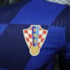 Camiseta Eurocopa Croacia 2024 Segunda equipación escudo