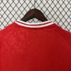 Camiseta Eurocopa Dinamarca 2024 primra equipación cuello
