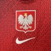 Camiseta Eurocopa Polonia 2024 segunda equipación escudo