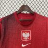 Camiseta Eurocopa Polonia 2024 segunda equipación pecho