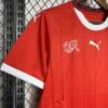 Camiseta Eurocopa Suiza 2024 primera equipación escudo