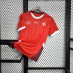 Camiseta Eurocopa Suiza 2024 primera equipación material