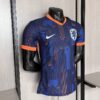 Camiseta Holanda 2024 Eurocopa segunda equipación manga