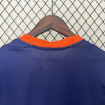 Camiseta Holanda Eurocopa 2024 seegunda equipación cuello 2