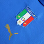 Camiseta retro italia 2006 escudo