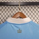 Camiseta segunda equipación bélgica Eurocopa 2024 cuello 2