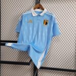 Camiseta segunda equipación bélgica Eurocopa 2024 material