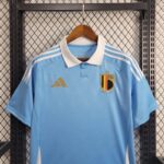 Camiseta segunda equipación bélgica Eurocopa 2024 pecho