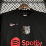 camiseta barcelona 2024 2025 negra escudo