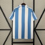 camiseta malaga aniversario 120 dorsal
