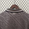 camiseta real madrid negra cuello anterio