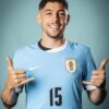 Alternative view of Camiseta Uruguay Copa América 2024 primera equipación