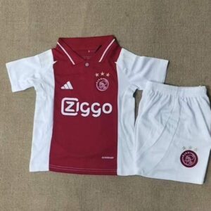 Camiseta-Conjunto-niños-ajax-primera-equipacion-2024-2025